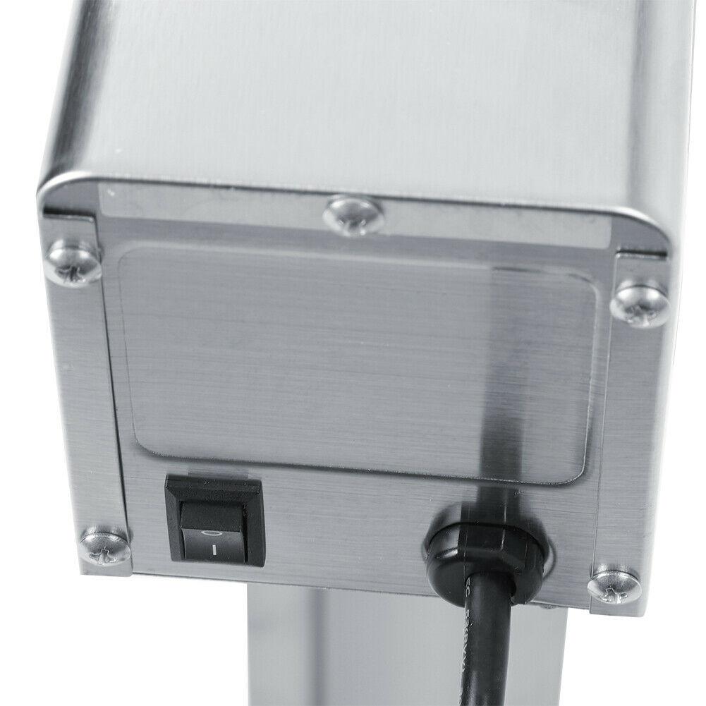 Rotisserie Kit For Barbecue Stainless Steel Spit Rod Meat Forks With Electric