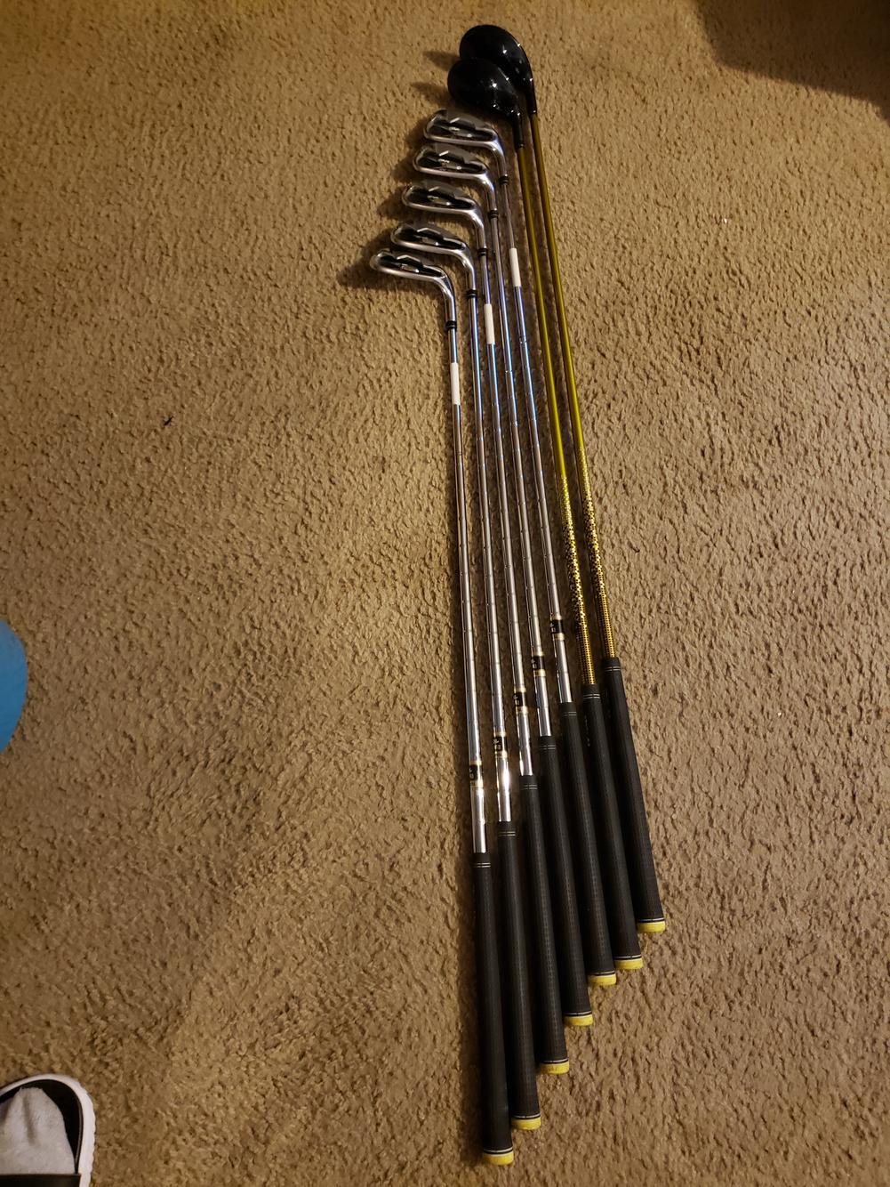 Used Men's Yonex Right Handed VXF Iron Set Regular Flex Graphite/Steel Shaft