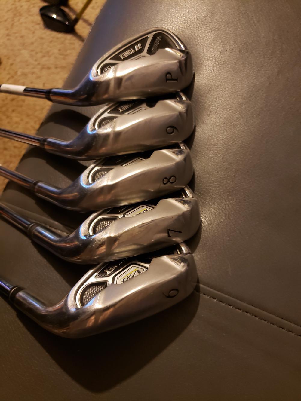 Used Men's Yonex Right Handed VXF Iron Set Regular Flex Graphite/Steel Shaft