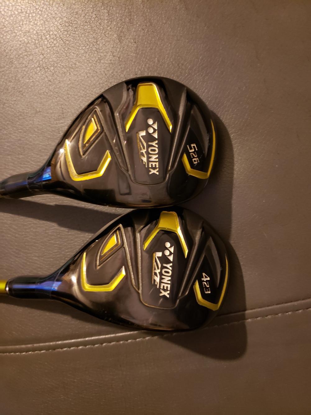Used Men's Yonex Right Handed VXF Iron Set Regular Flex Graphite/Steel Shaft