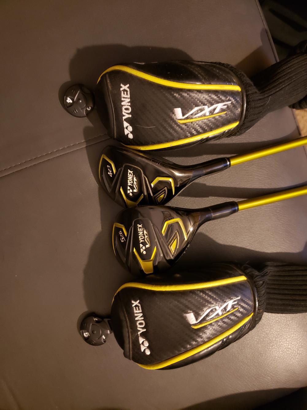 Used Men's Yonex Right Handed VXF Iron Set Regular Flex Graphite/Steel Shaft