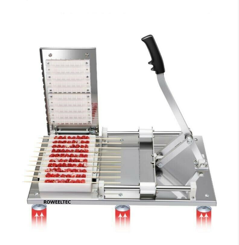 New stainless steel manual doner kebab meat skewer machine T