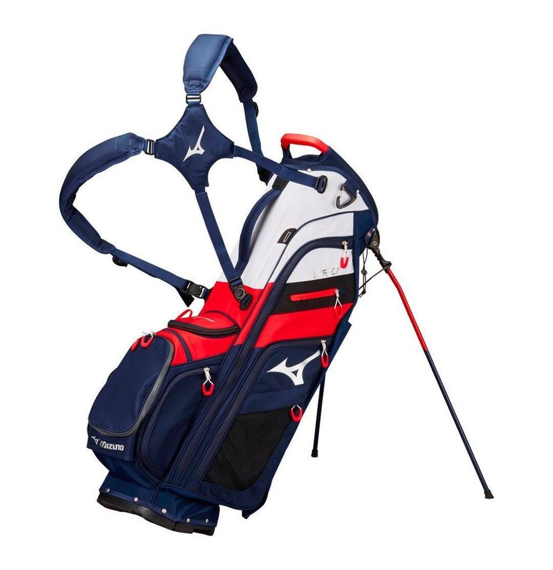 Mizuno Br-d4 Stand Bag Navy Red