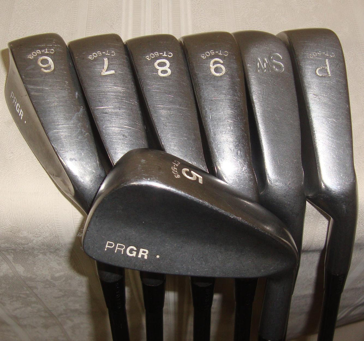 Japan PRGR 5 6 7 8 9 P&SW CT-502 CT-503 M-37 CGI 101 380r1 M-40 380r2 Graphite RH
