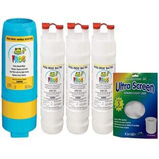 Pool Mineral Reservoir 5400 Series Cartridge and Chlorine Bac Pac 3 Pack by