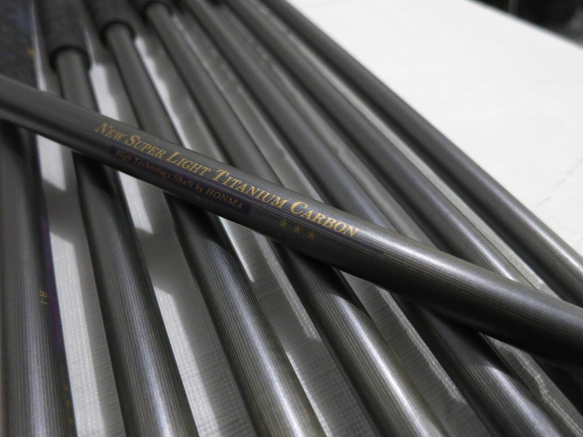 Honma LB-708 Cavity Back 3-Star Iron Set LB708 - 3-10 - Regular Flex Graphite