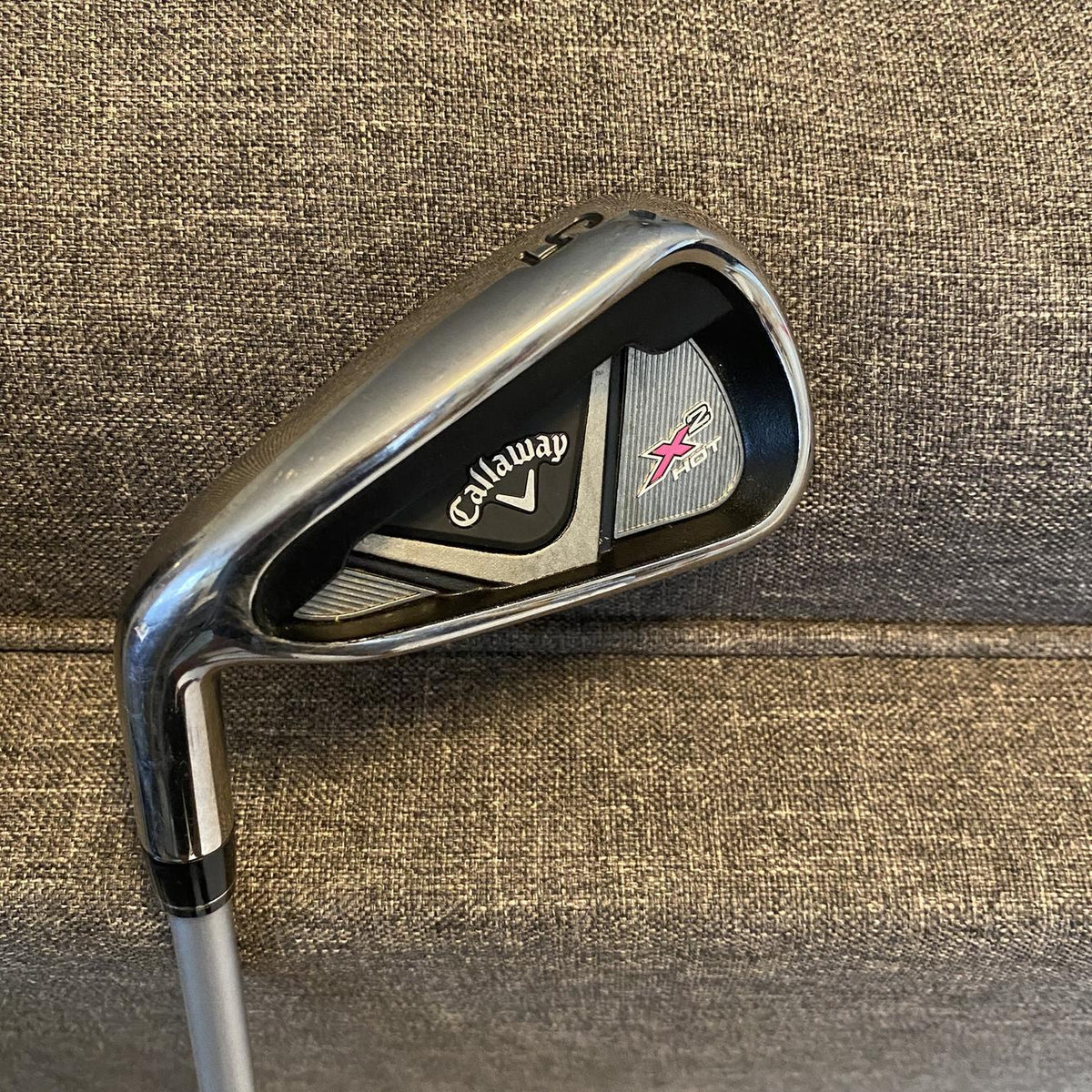 Women's Left Hand Callaway X2 Hot Ladies Flex Graphite Shaft Iron Set