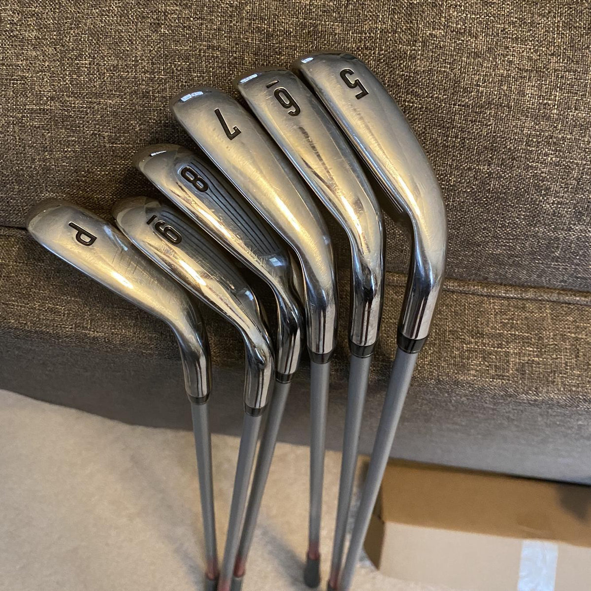 Women's Left Hand Callaway X2 Hot Ladies Flex Graphite Shaft Iron Set
