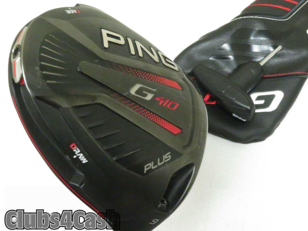 PING G410 Plus Driver 9* Alta CB 55 Stiff Flex +Cover & Tool