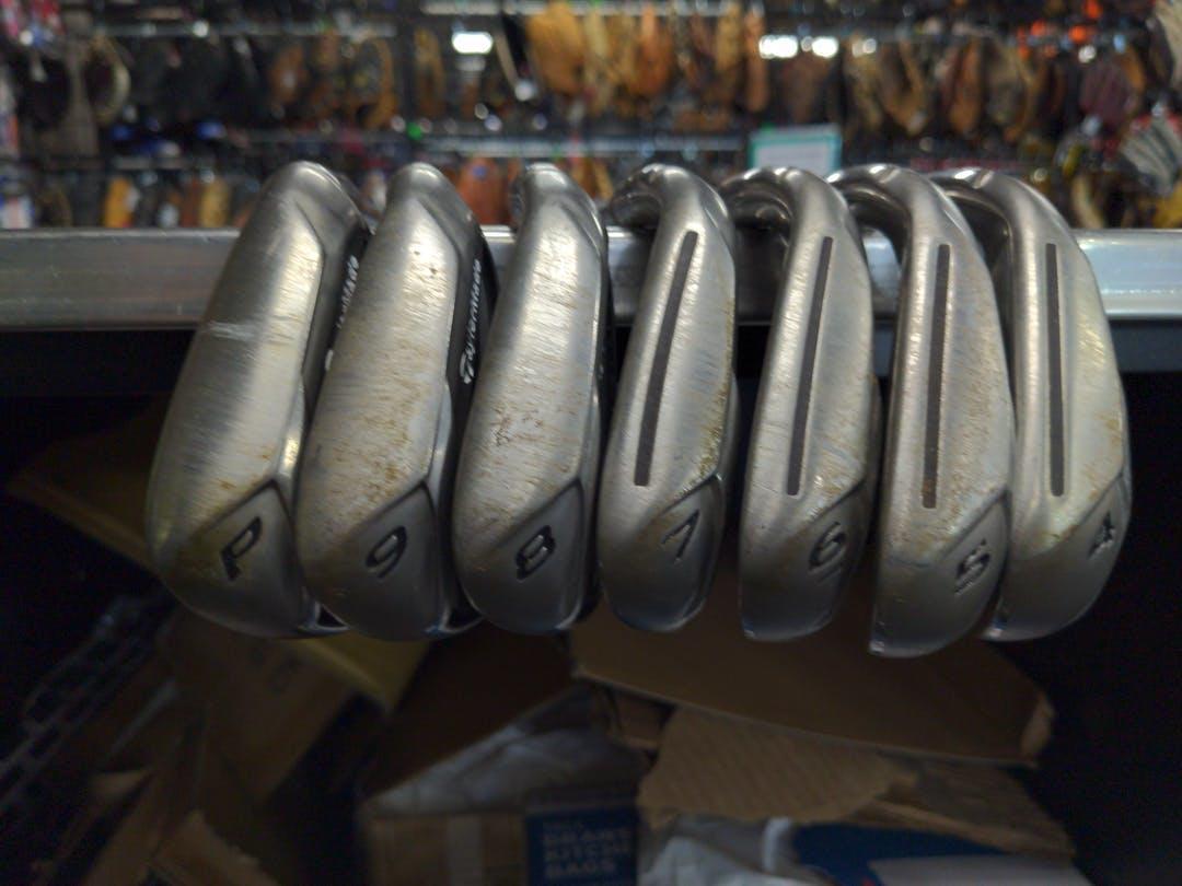 Used Taylormade Rbladez 4i-pw Steel Regular Golf Iron Or Hybrid Sets