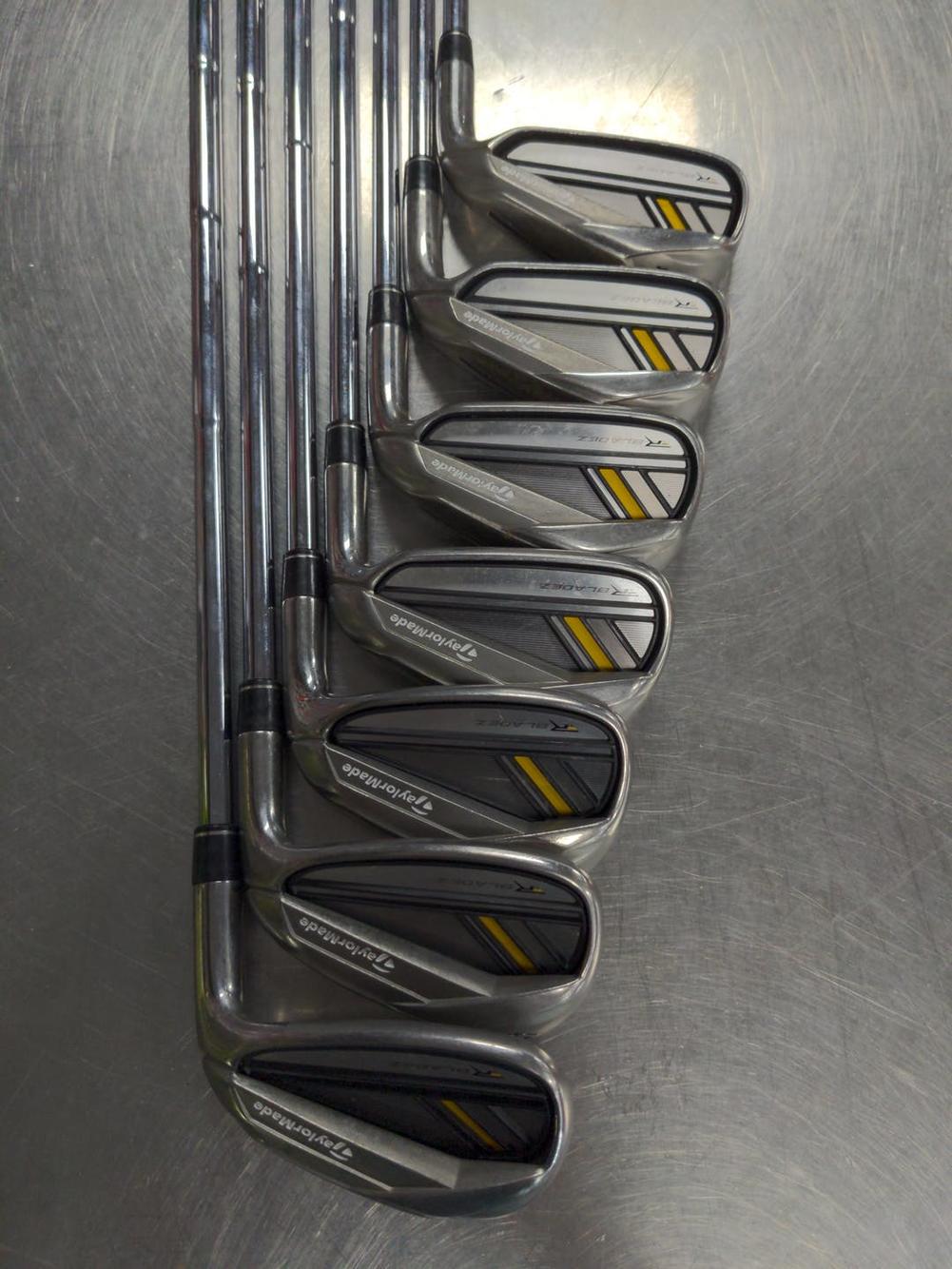 Used Taylormade Rbladez 4i-pw Steel Regular Golf Iron Or Hybrid Sets