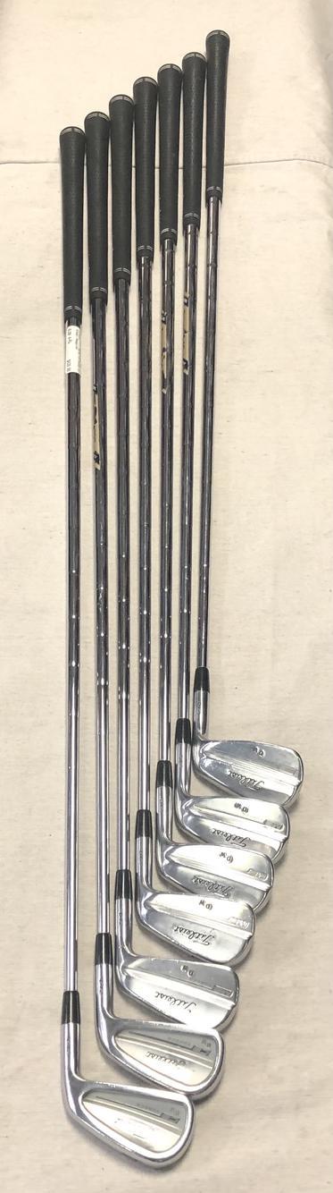 Used Titleist Cb Mb 714 Forged Set 4i-pw Steel Regular Golf Iron Or Hybrid Sets