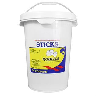 1550INT Chlorine Sticks For Swimming Pools, 50 Pounds