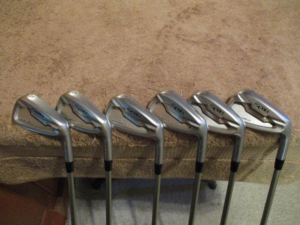 Honma Tour World Graphite Iron Set 5-10 Vizard i60 Regular RH