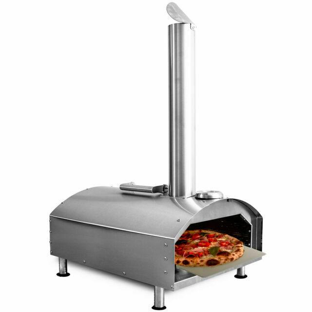 Deco Chef Portable Outdoor Pizza Oven w/ 2-in-1 Pizza & Grill Oven Functionality