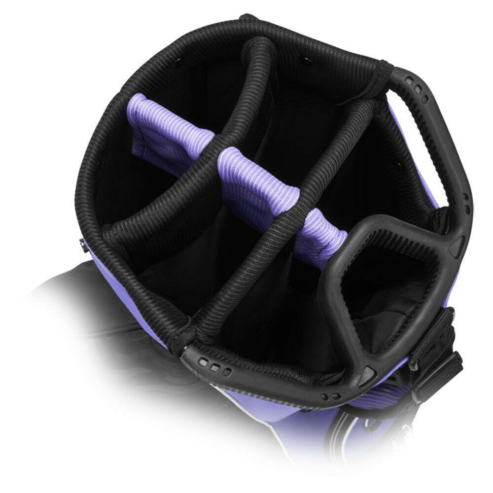 NEW 2020 Callaway Golf Camo Black/Lilac Org 7 Cart Bag
