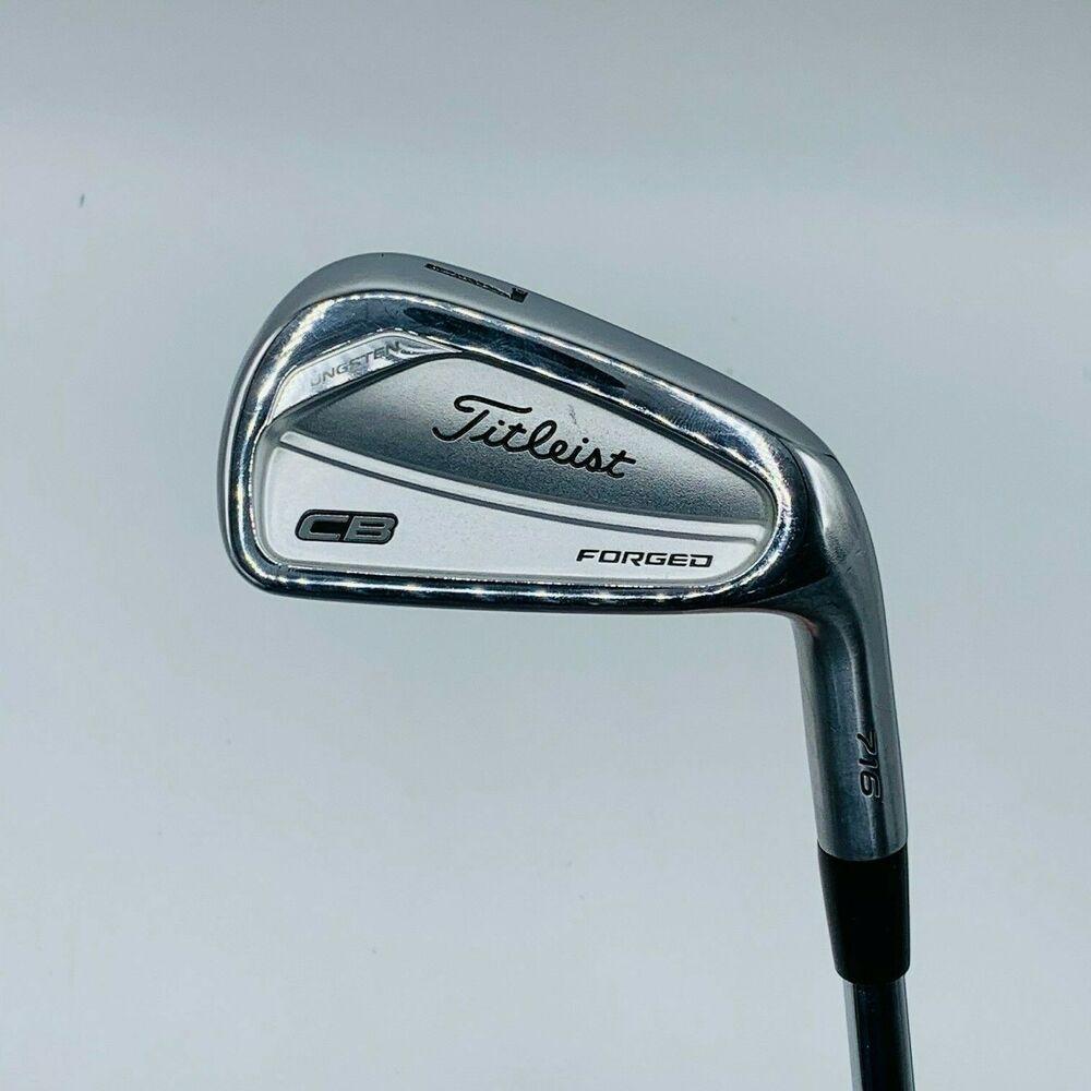 Titleist 716 CB Iron Set #3-PW Steel Dynamic Gold AMT S300 Stiff RH Mint