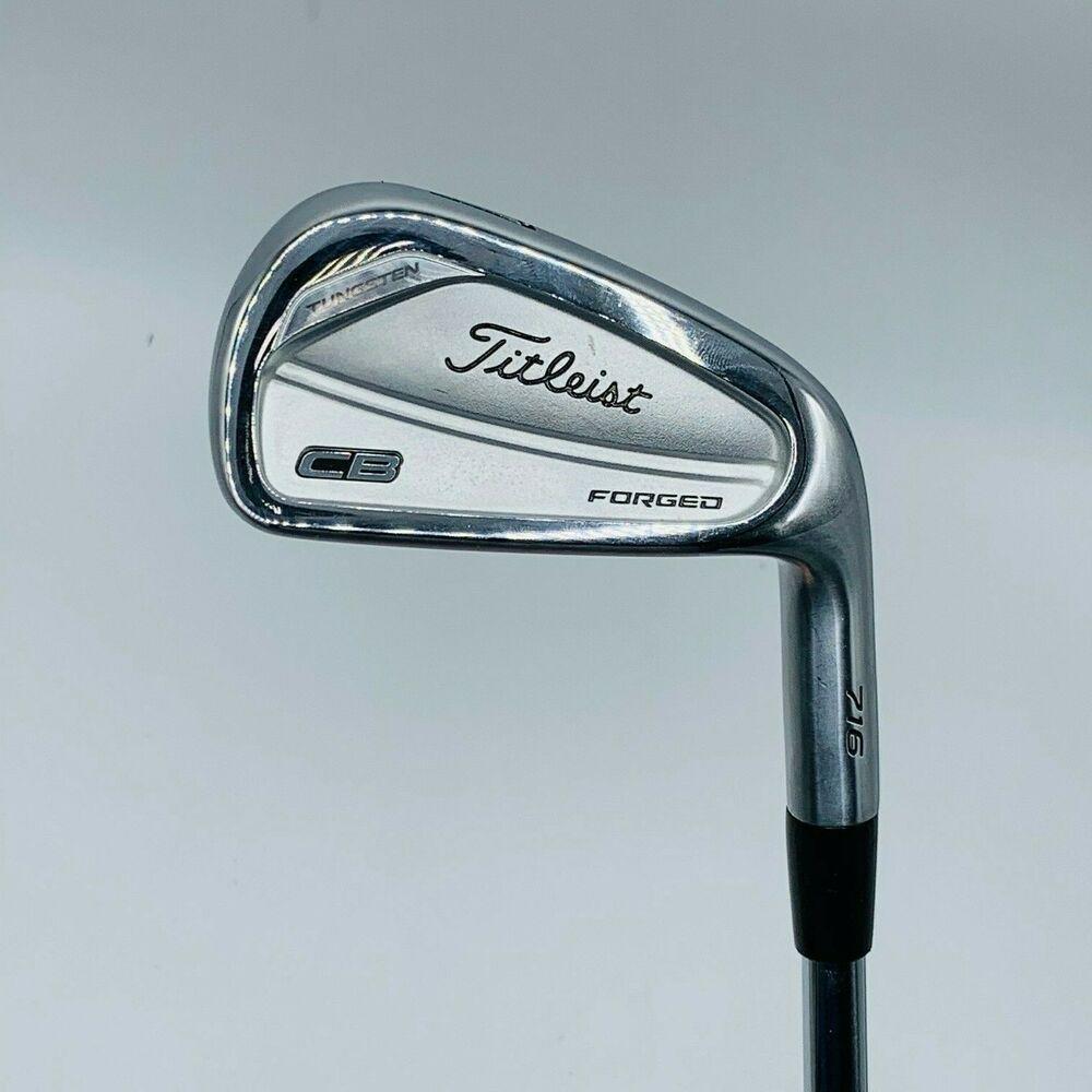 Titleist 716 CB Iron Set #3-PW Steel Dynamic Gold AMT S300 Stiff RH Mint