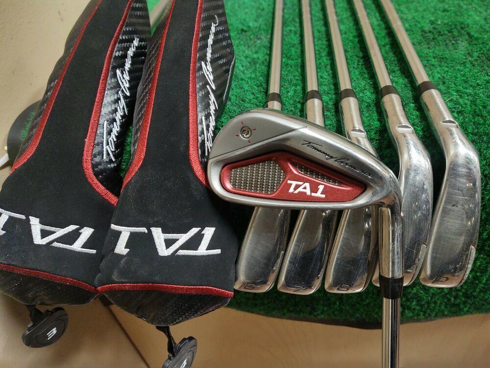 Tommy Armour TA1 Golf Iron Set 3H,4H,5-PW Regular Flex Graphite/Steel KBS Recoil
