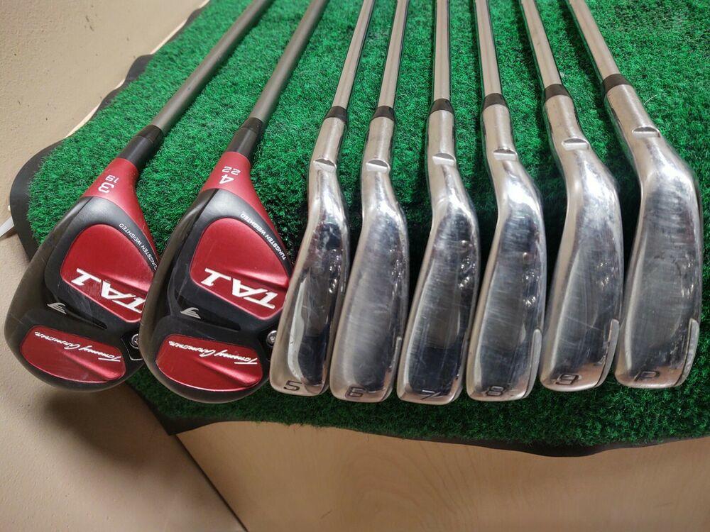 Tommy Armour TA1 Golf Iron Set 3H,4H,5-PW Regular Flex Graphite/Steel KBS Recoil