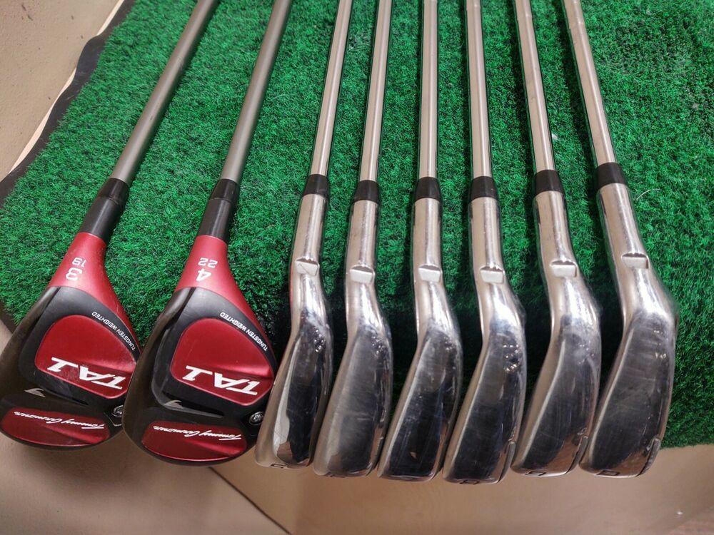 Tommy Armour TA1 Golf Iron Set 3H,4H,5-PW Regular Flex Graphite/Steel KBS Recoil