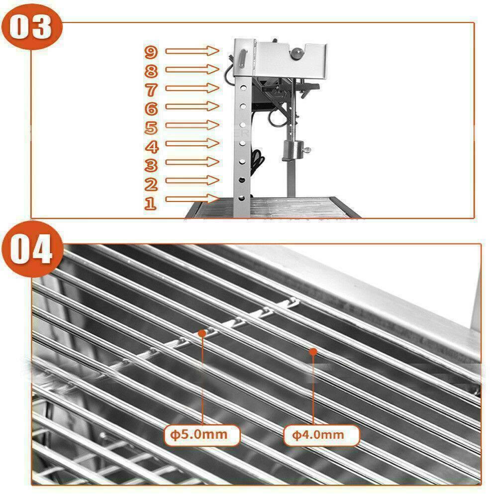 Spit Roaster Rotisserie Pig Lamb Roast BBQ Grill Portable Outdoor Picnic Good