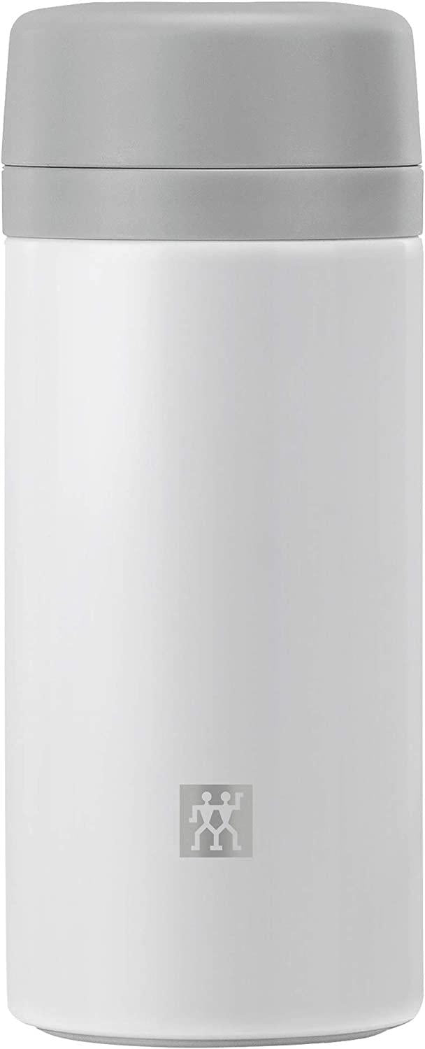 ZWILLING Thermo Tea & Fruit Infuser, 14.2 oz, Silver-White
