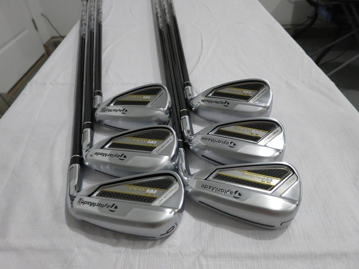 TaylorMade 2020 M Gloire Iron Set - 6-PW, AW - Stiff Regular Graphite Firm - NEW