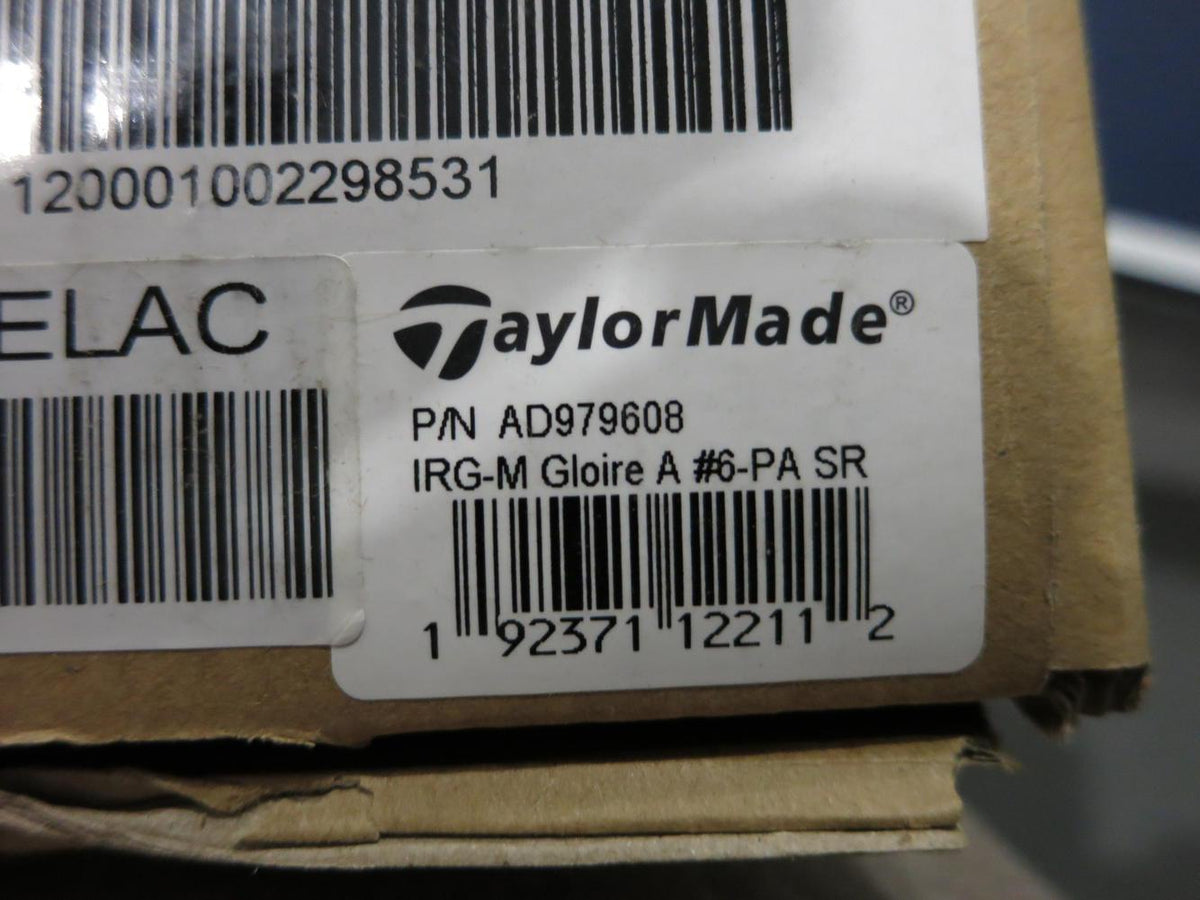 TaylorMade 2020 M Gloire Iron Set - 6-PW, AW - Stiff Regular Graphite Firm - NEW