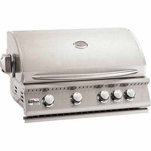 Summerset Sizzler 32-inch 4-burner Built-in Grill W/ Rear Infrared Burner, NG