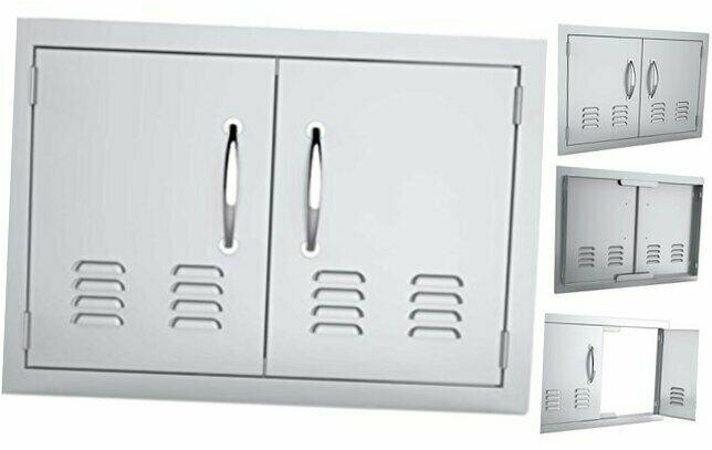 C-DD30 30-Inch Double Door Flush Mount with Vents