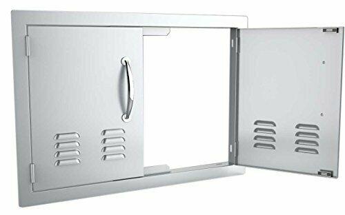 C-DD30 30-Inch Double Door Flush Mount with Vents