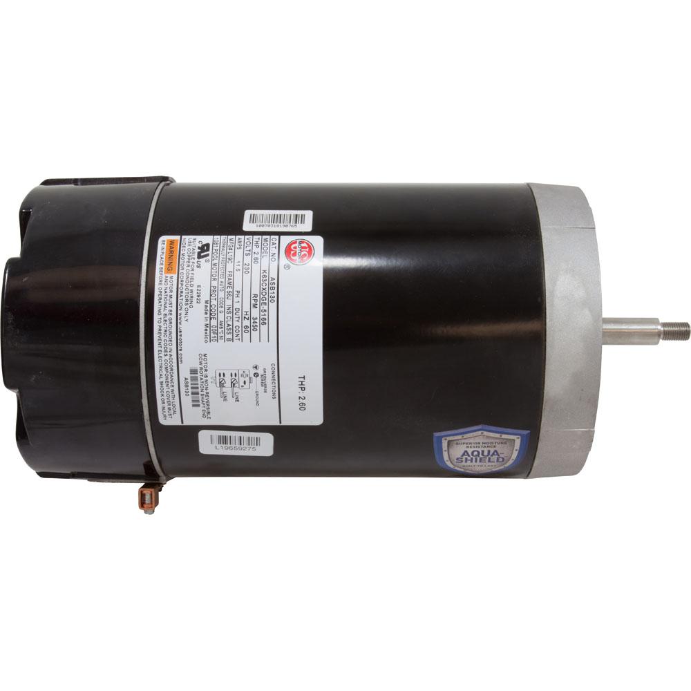 Motor, /US Motor, 2.0hp, 230v, 1Spd, 56Jfr, CFace, Thd, Full