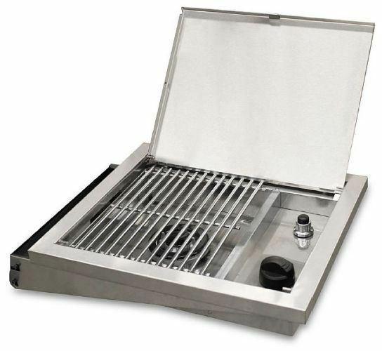 Broilmaster DPA151N Side Burner, Infra Red Cartridge and Natural Gas