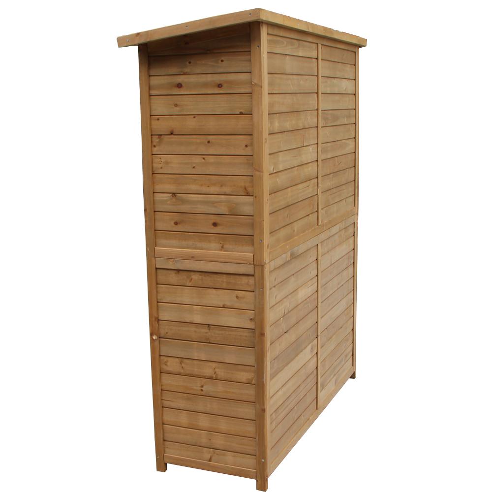 Fir Wood Shed Garden Storage Shed Wood & Green Roof