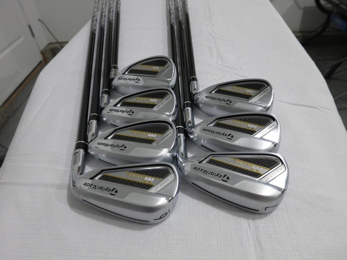 TaylorMade 2020 M Gloire Iron Set - 6-PW, AW, SW - Regular Flex Graphite - NEW