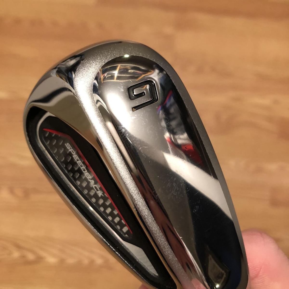 Men's Right Handed King F9 Speedback Stiff Flex Steel Shaft Iron Set