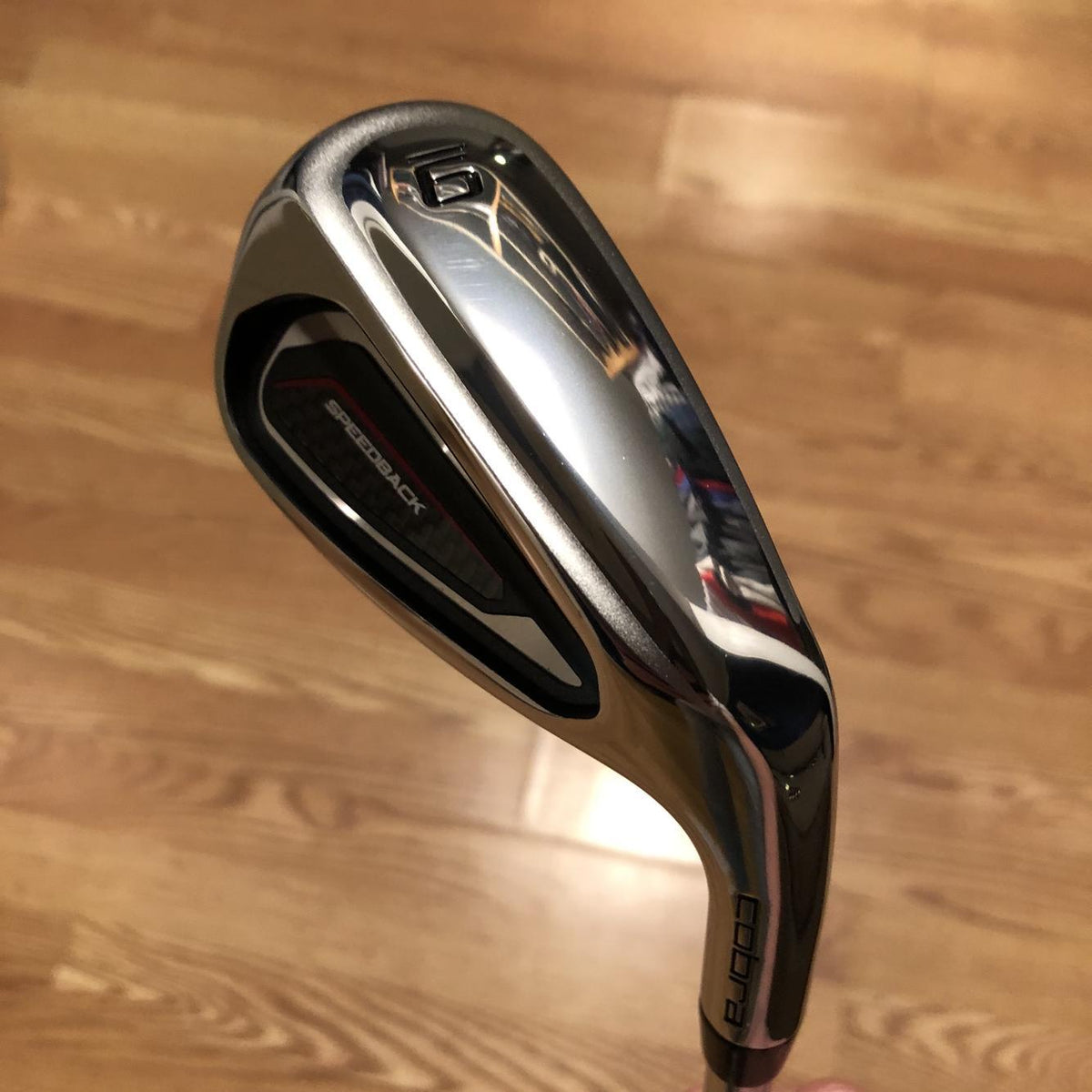 Men's Right Handed King F9 Speedback Stiff Flex Steel Shaft Iron Set