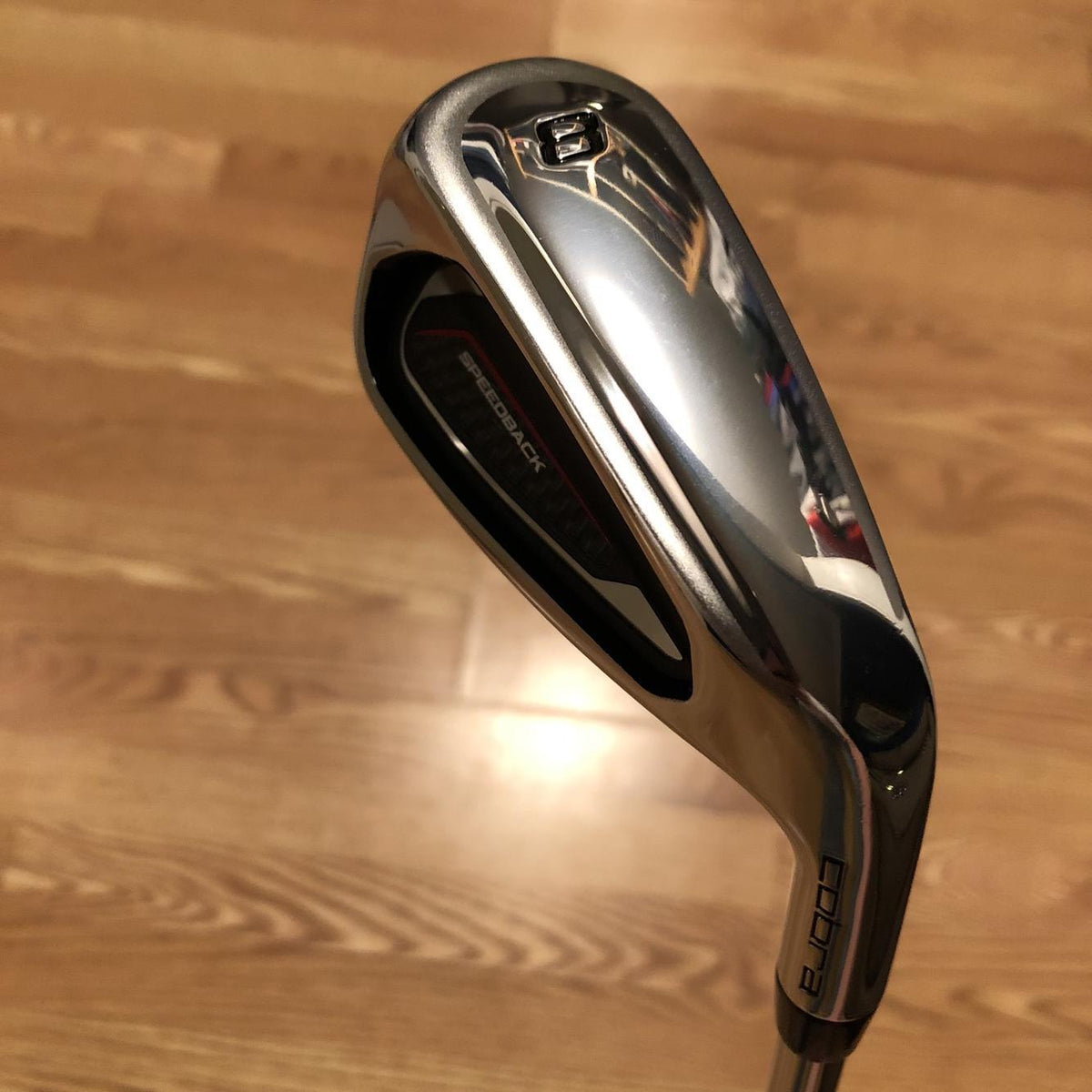 Men's Right Handed King F9 Speedback Stiff Flex Steel Shaft Iron Set