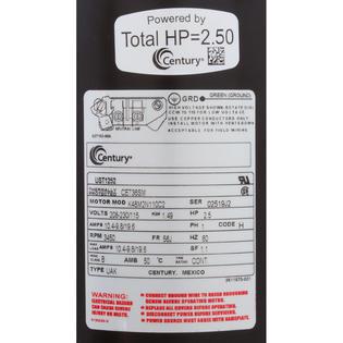 Motor, Cent, 2.5Hp, 230V, 1-Sp, Sf1, 56Jfr
