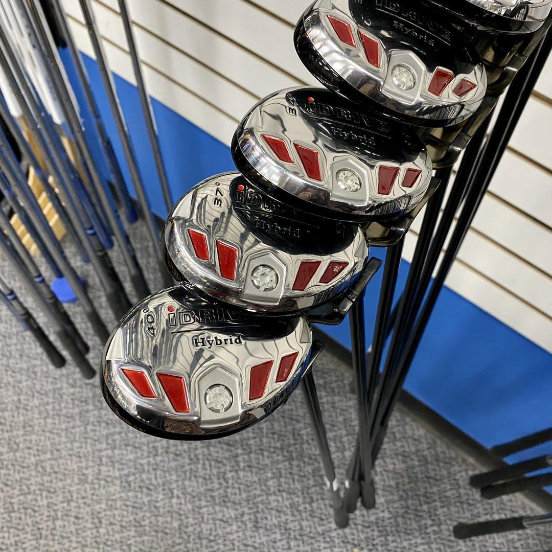 Used Idrive Hybrid Mens Right Iron Hybrid Set 3i-pw Graphite Senior