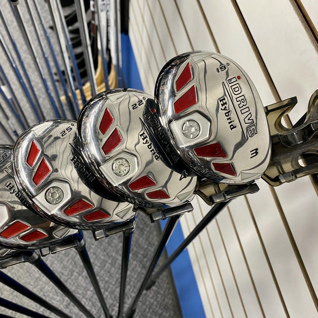 Used Idrive Hybrid Mens Right Iron Hybrid Set 3i-pw Graphite Senior