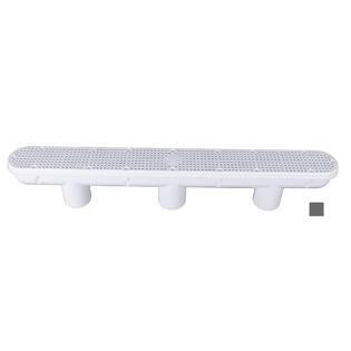Products Custom 25506-327-000 32" Channel Main Drain and Sump - Dark Gray