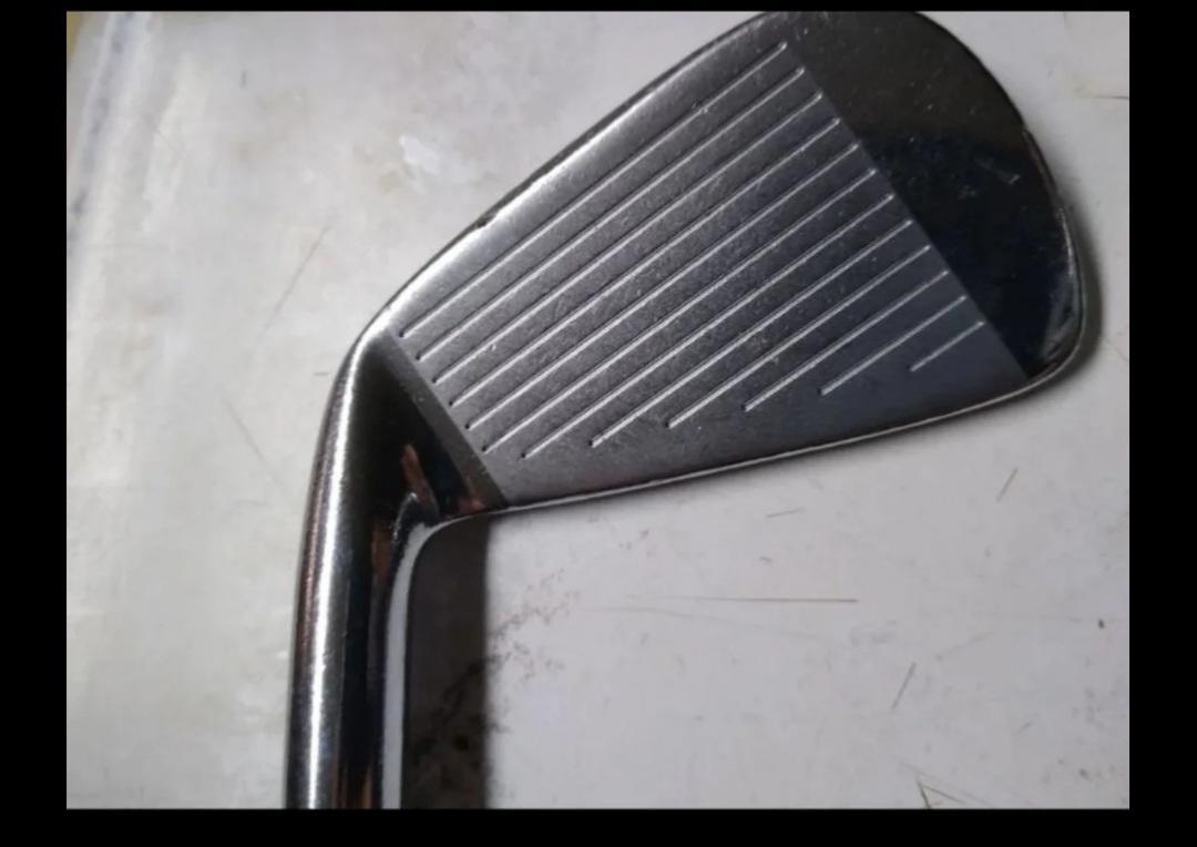 Used Men's TaylorMade Right Handed Rac MB TP Iron Set Stiff Flex Steel Shaft