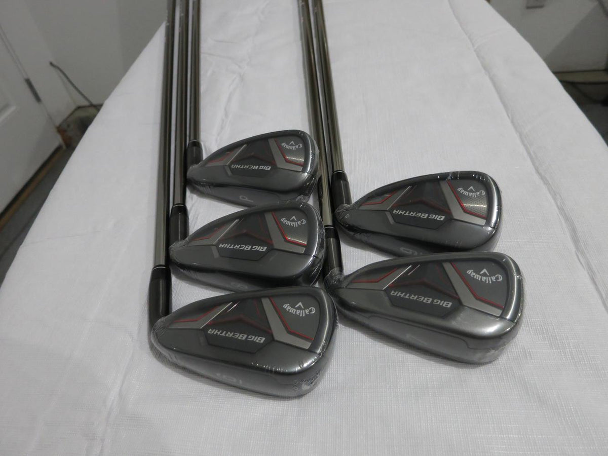 Callaway 2019 Big Bertha 19 Iron Set - 6-PW - Senior Flex Graphite - NEW