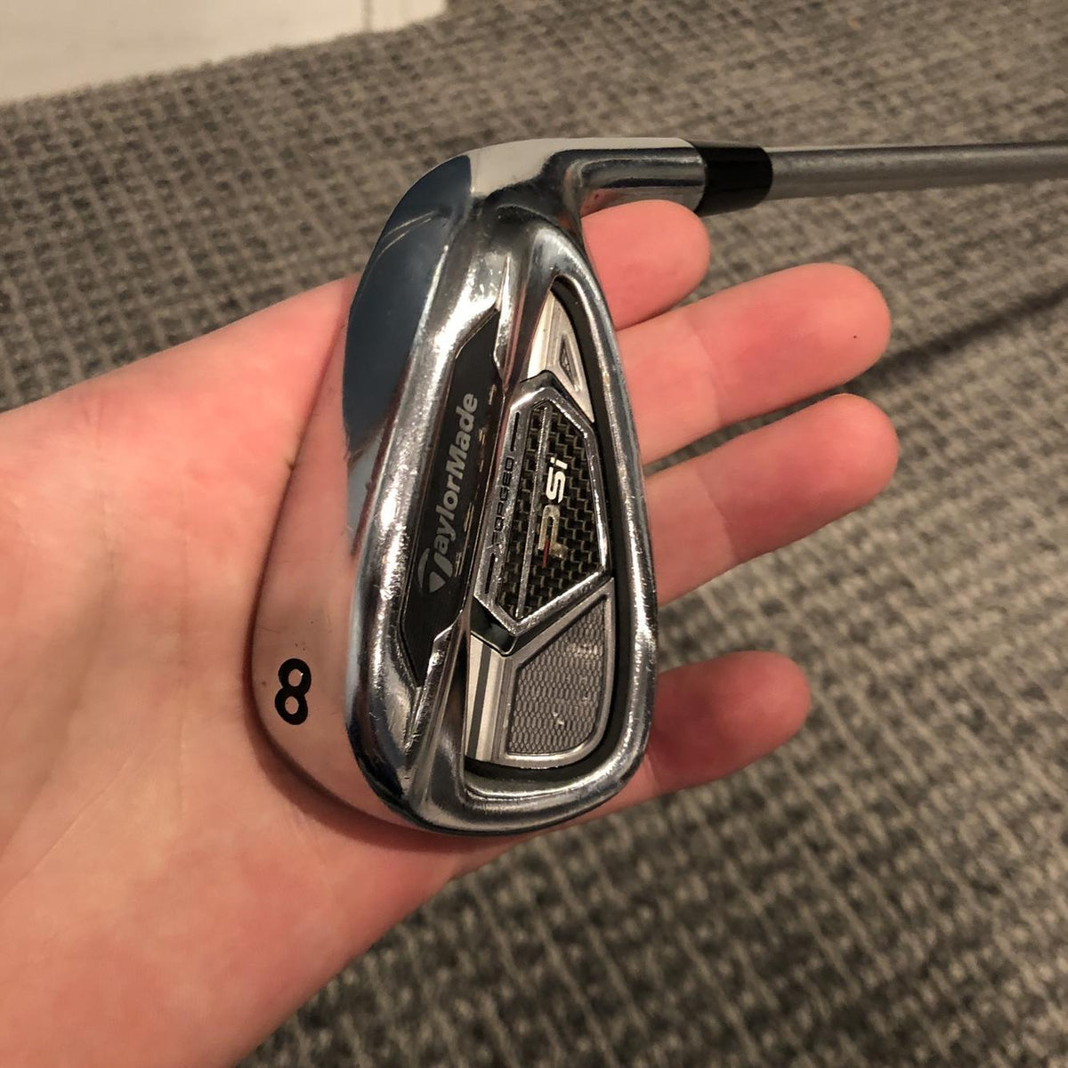 Men's Right Handed PSi Stiff Flex Steel Shaft Iron Set