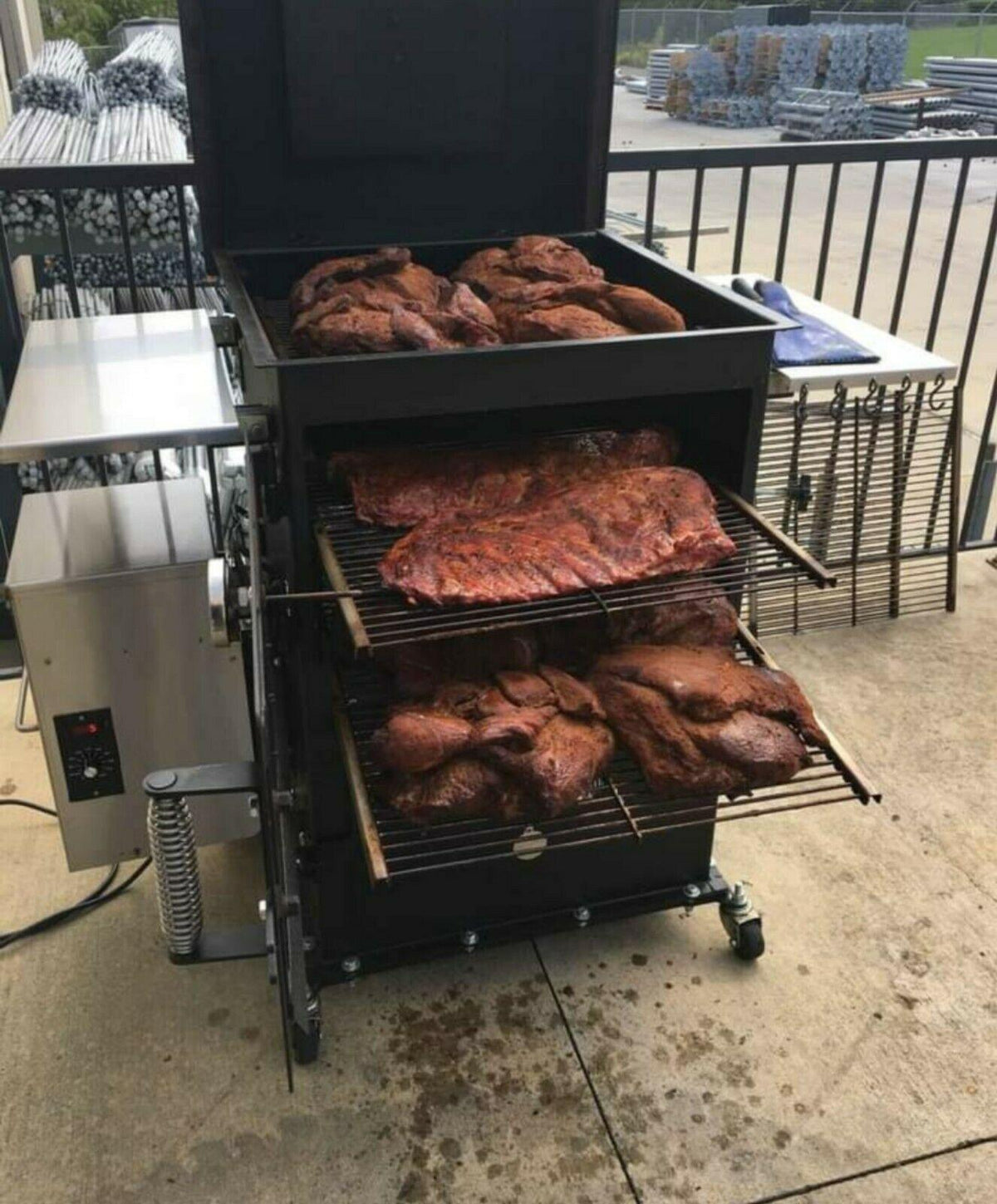 ABS Bar-Be-Cube Pellet Grill