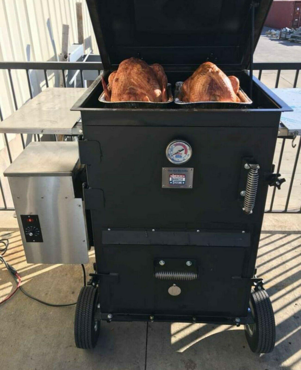 ABS Bar-Be-Cube Pellet Grill