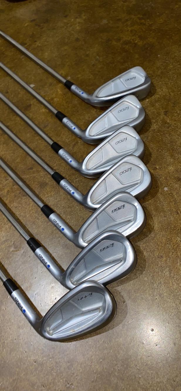 Men's Right Handed i200 Regular Flex Steel Shaft Iron Set