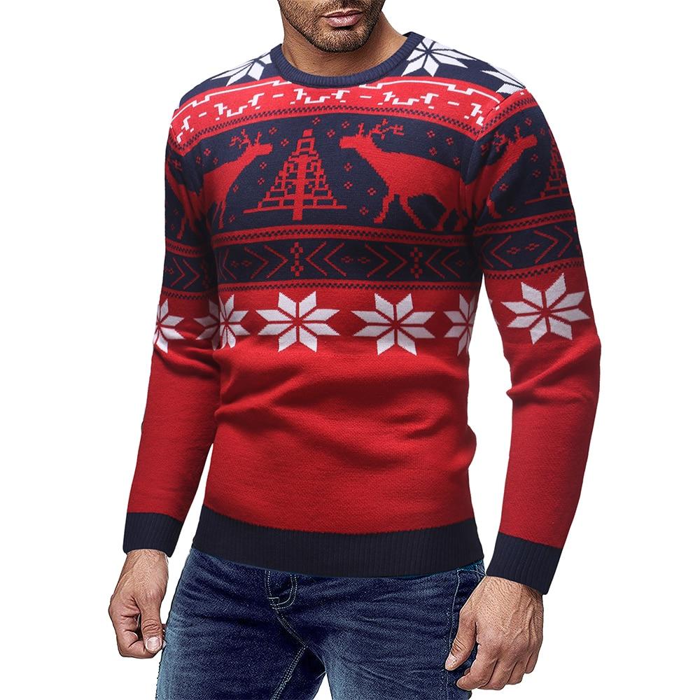 Warm Christmas Casual Knitted Sweater